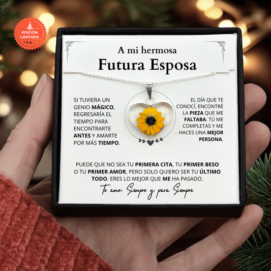 Futura esposa: El collar que hará que ella nunca olvide esta Navidad