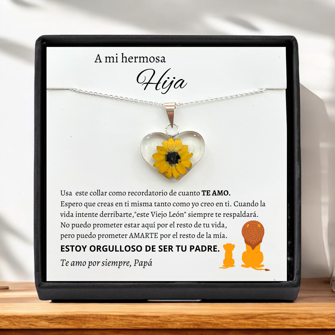 (Casi agotado) Para mi hermosa hija, estoy orgulloso de ser tu padre