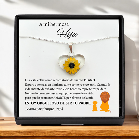(Casi agotado) Para mi hermosa hija, estoy orgulloso de ser tu padre