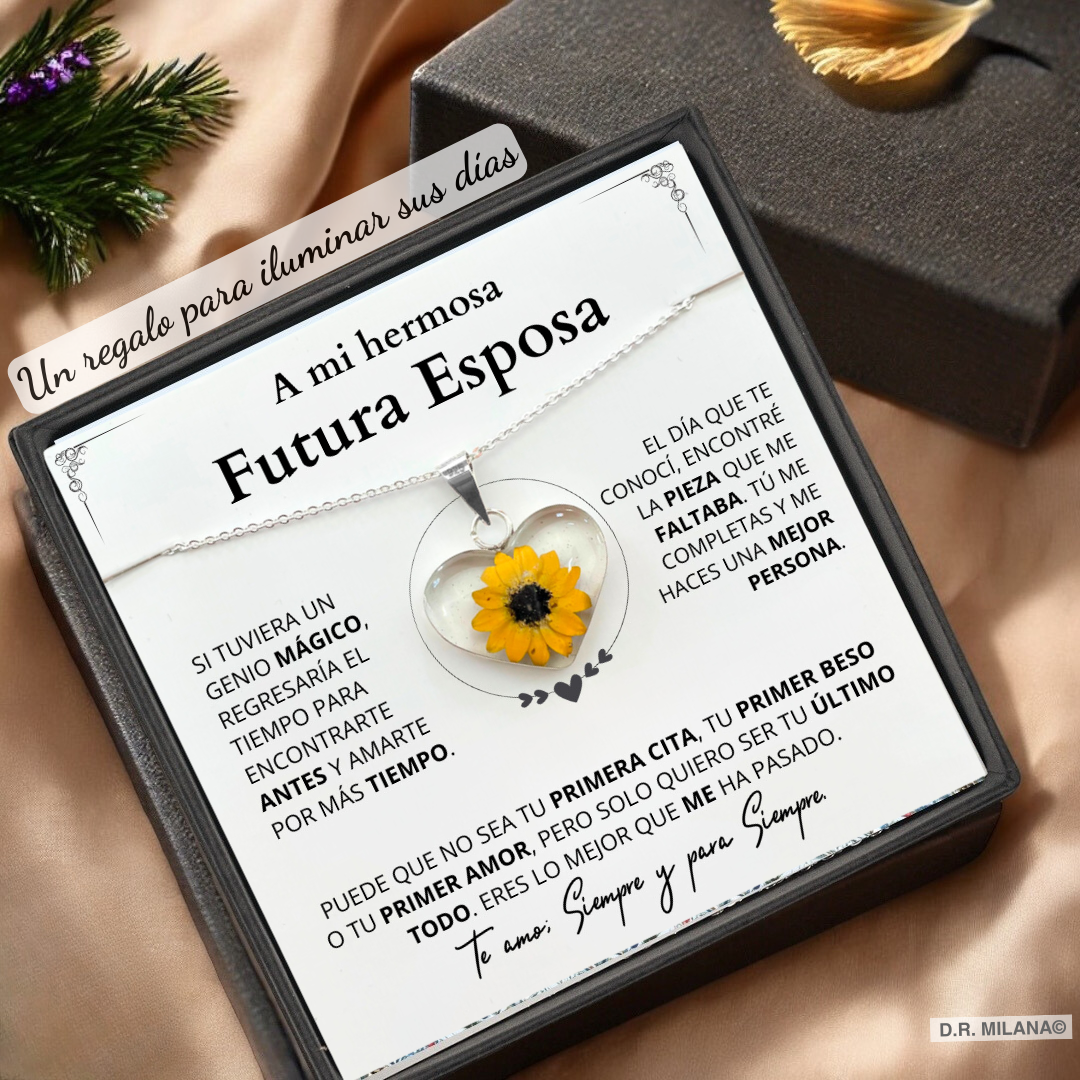 Futura esposa: El collar que hará que ella nunca olvide esta Navidad