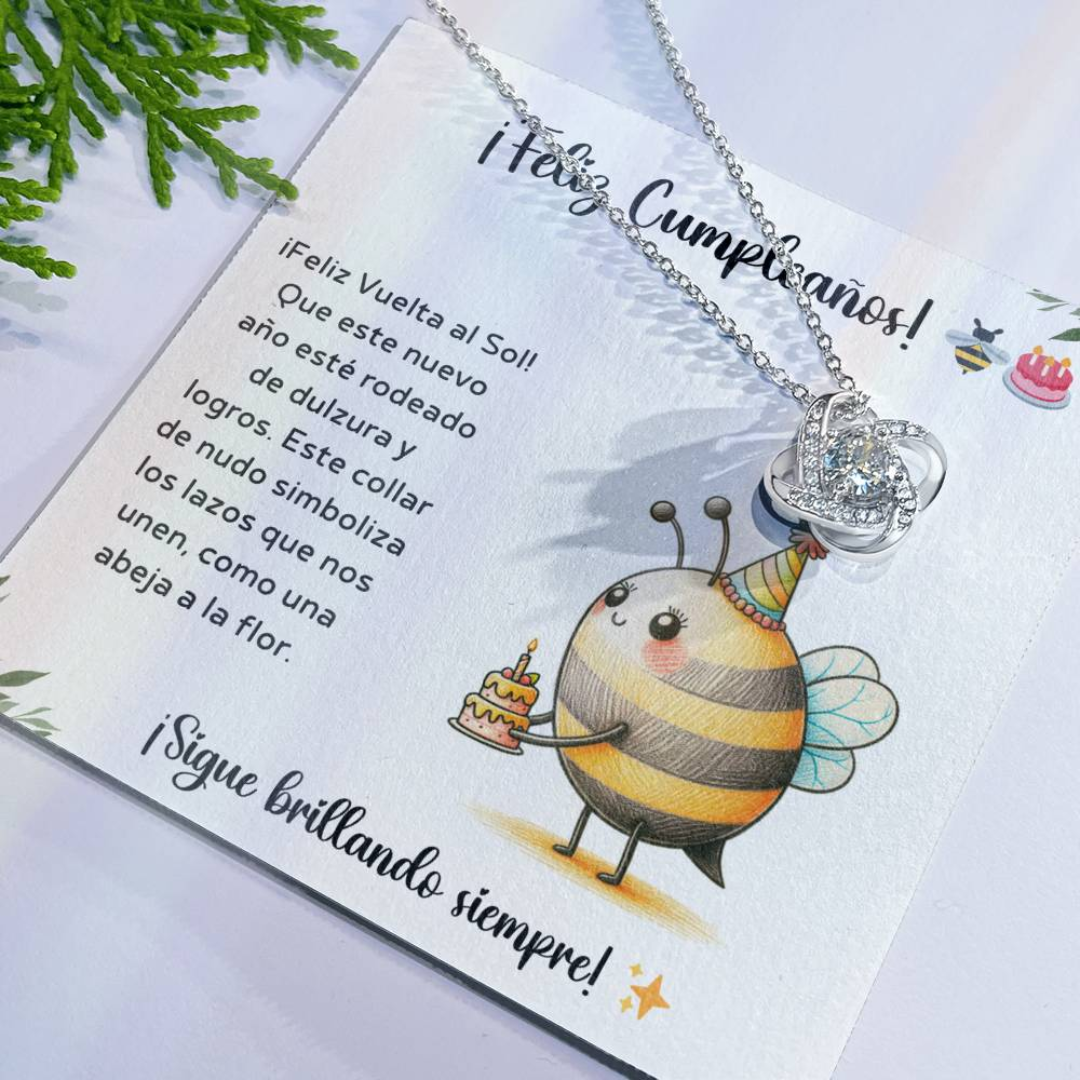 Un Regalo Dulce: Collar de Nudo Para Cumpleaños Inolvidables2