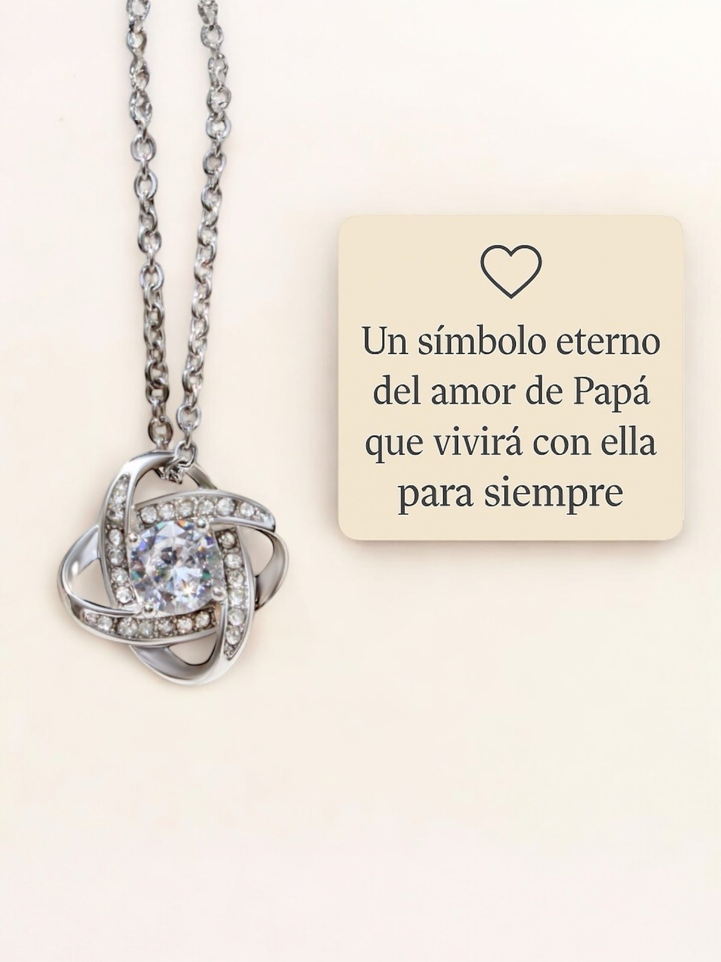 Collar “Siempre Contigo, Papá”