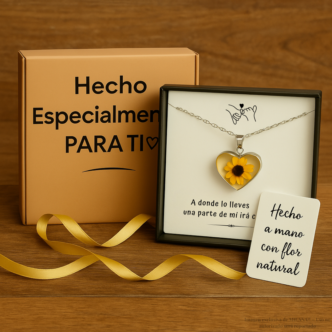 Collar a Donde lo Lleves | Girasol Eterno