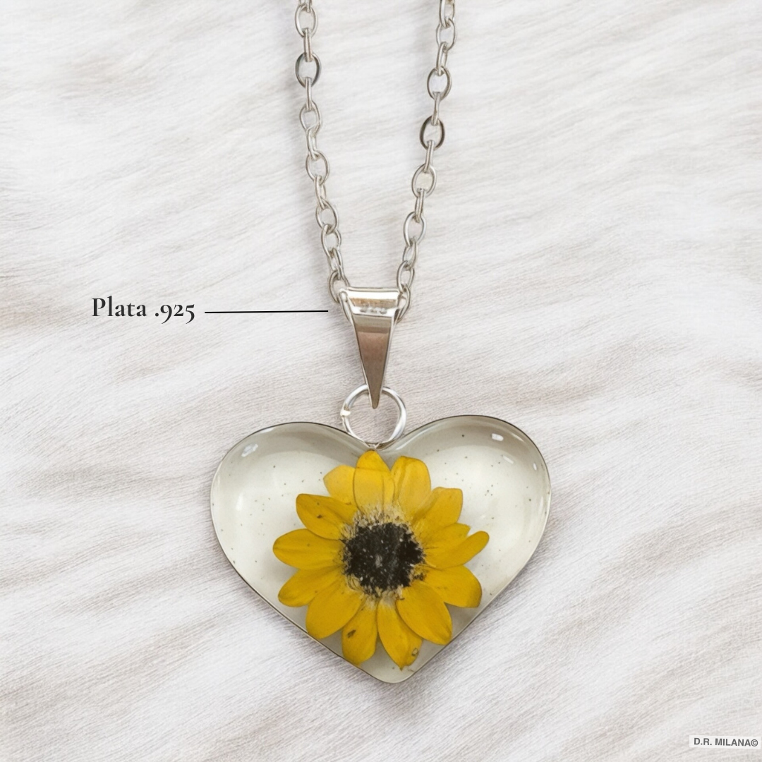 Collar Girasol Eterno: El collar que hará que ella nunca olvide esta Navidad