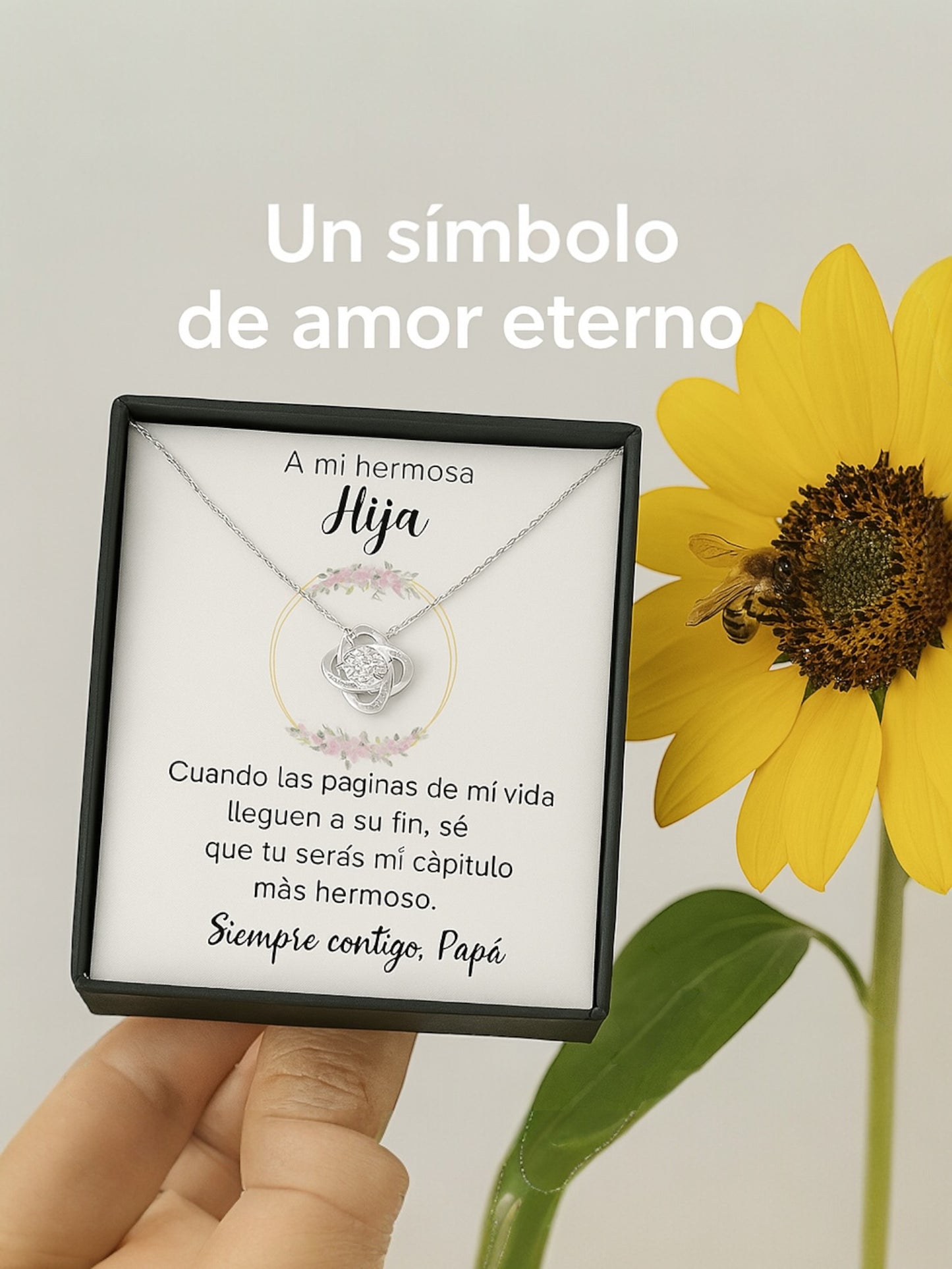 Collar “Siempre Contigo, Papá”