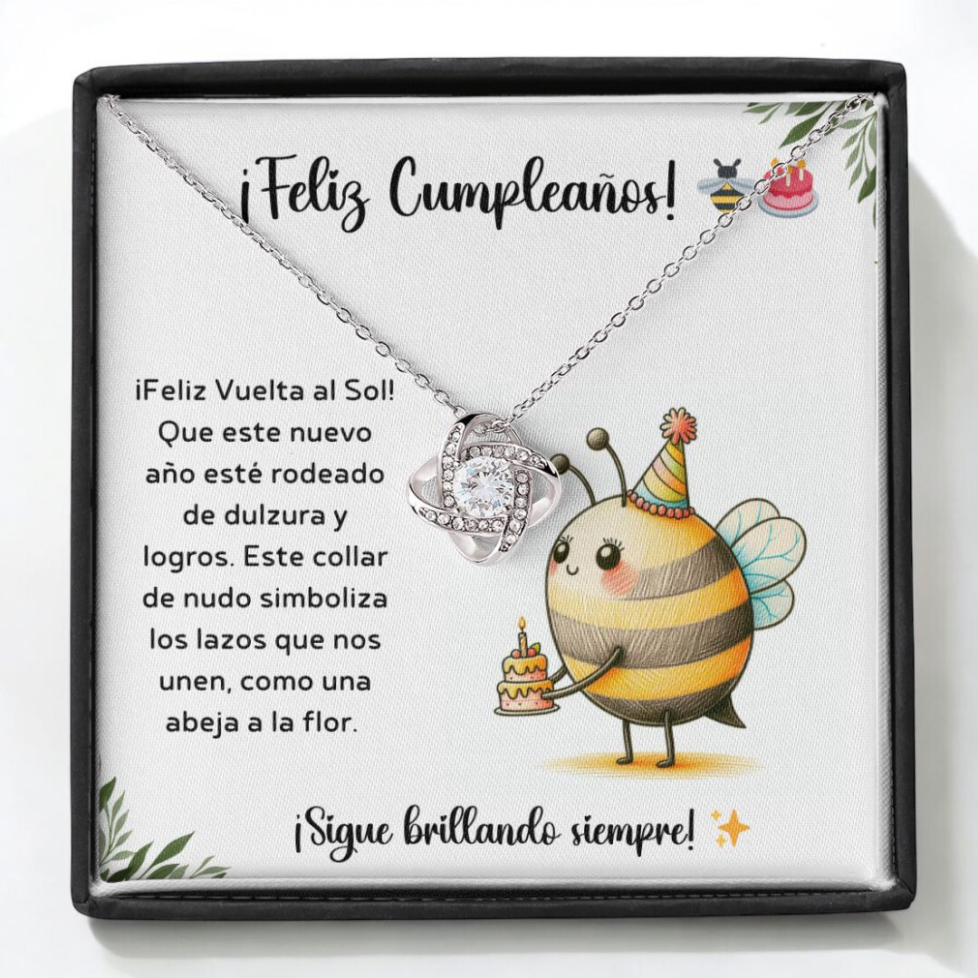 Un Regalo Dulce: Collar de Nudo Para Cumpleaños Inolvidables2