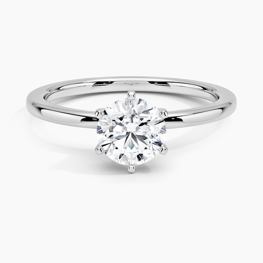 Anillo clásico 6 puntas