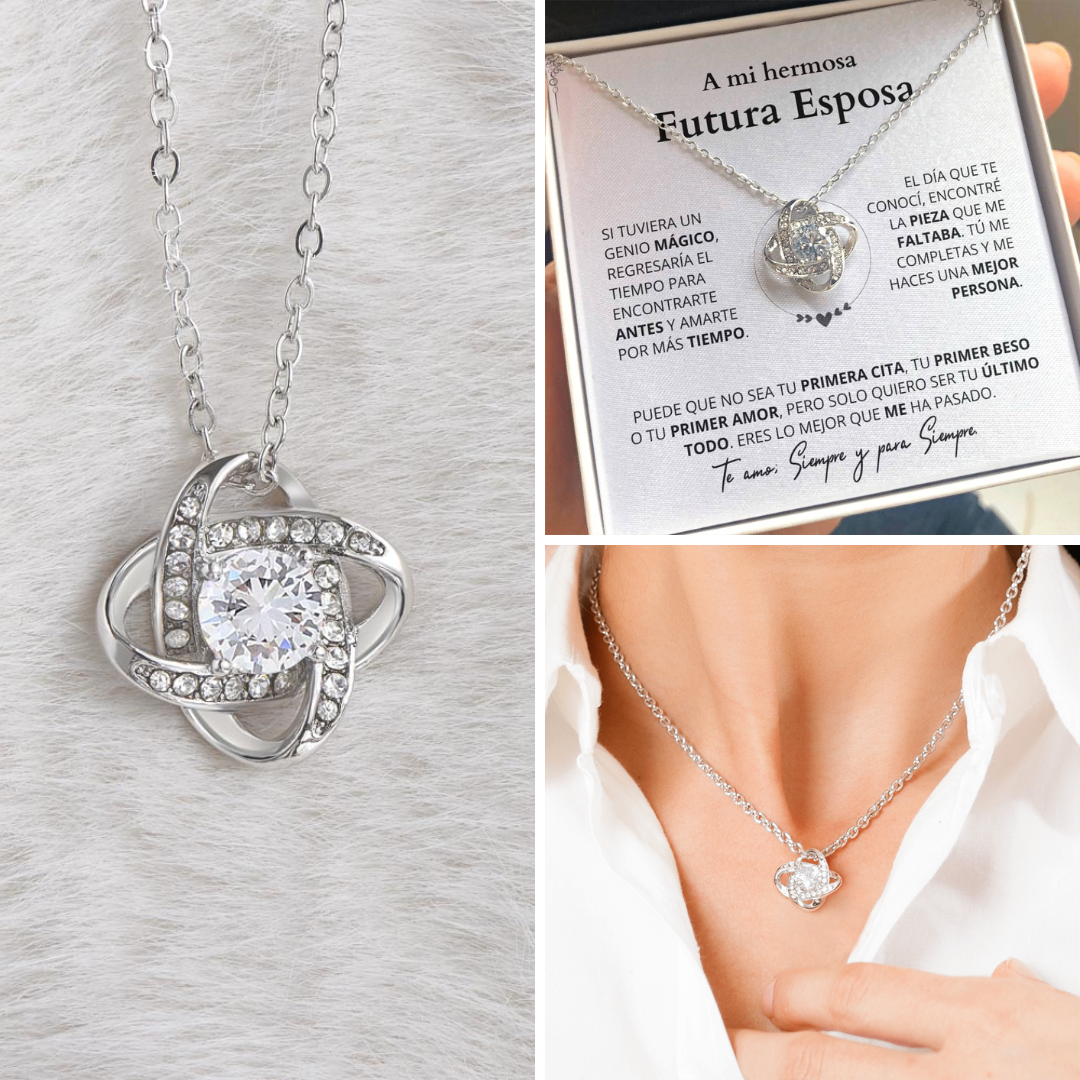 Collar de Nudo Eterno: Una promesa de amor