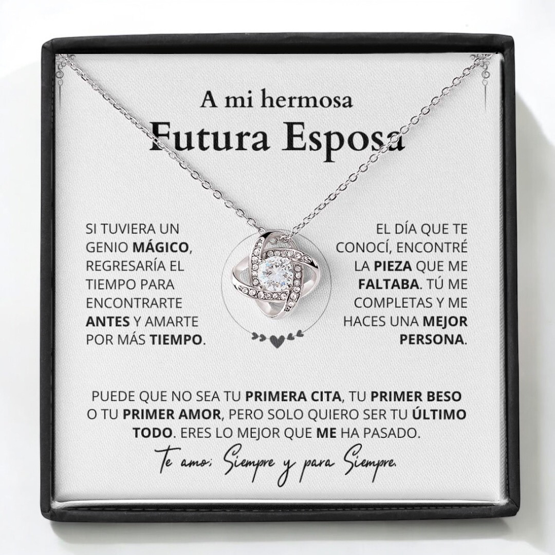 Collar de Nudo Eterno: Una promesa de amor