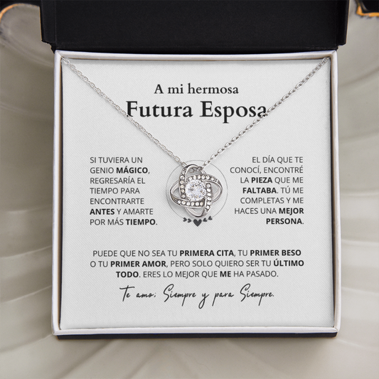 El regalo que guardará en su corazón para siempre, a mi futura esposa